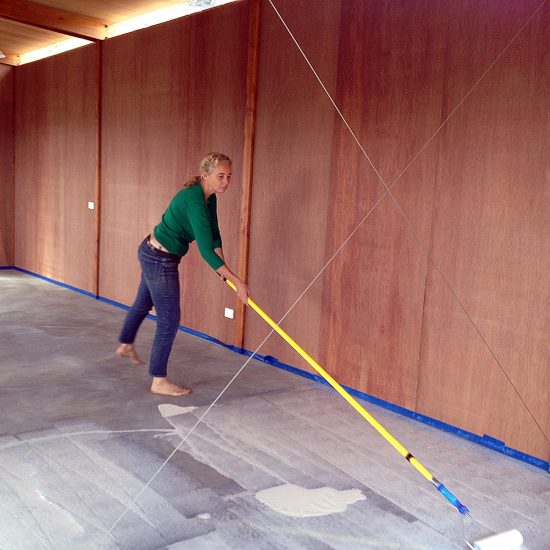 painting the floors
